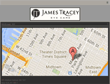 Tablet Screenshot of jamestracey.com